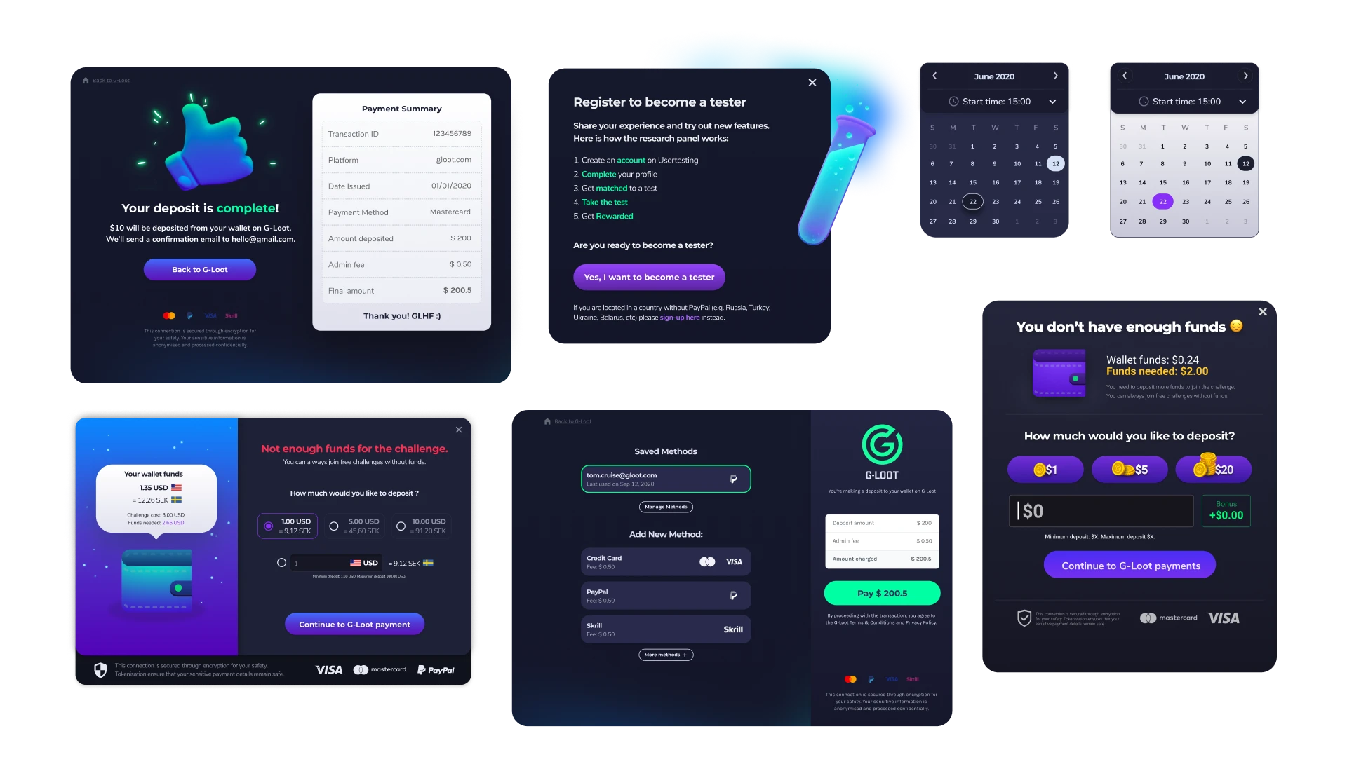 G-Loot UI Components