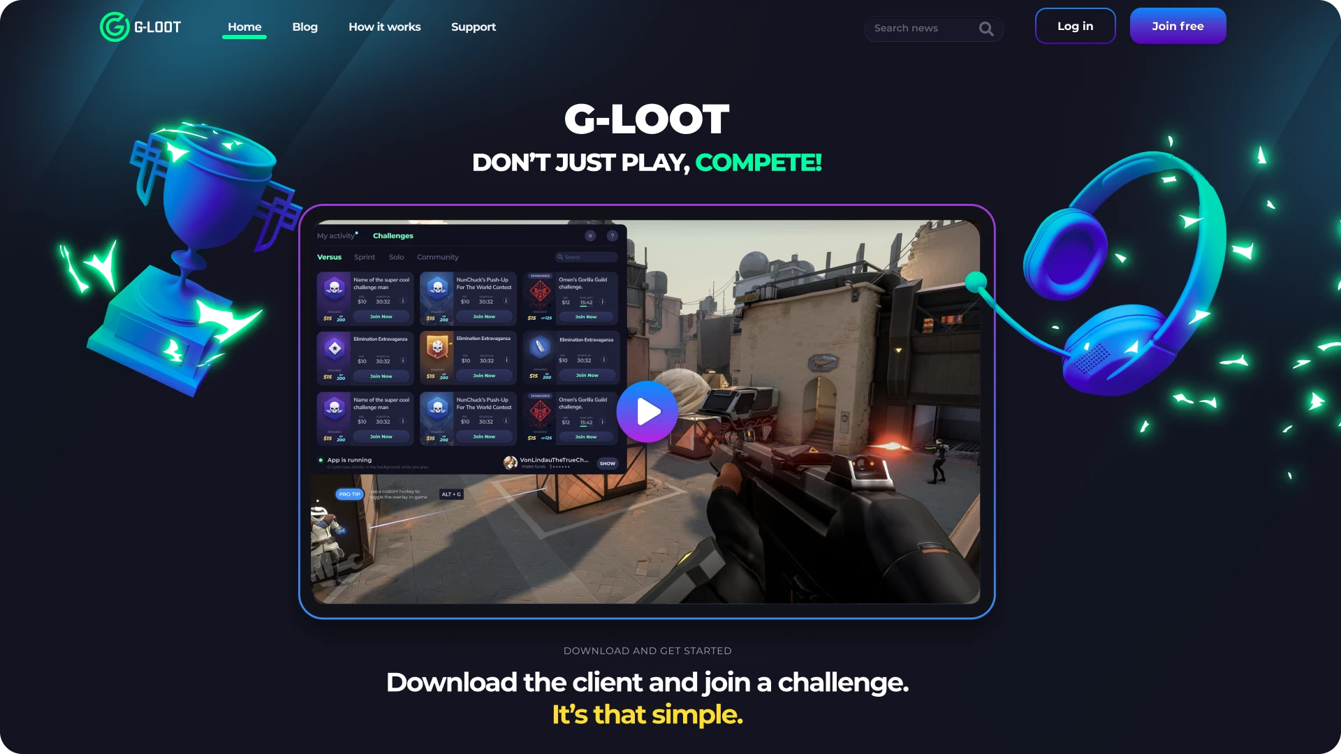 G-Loot Website