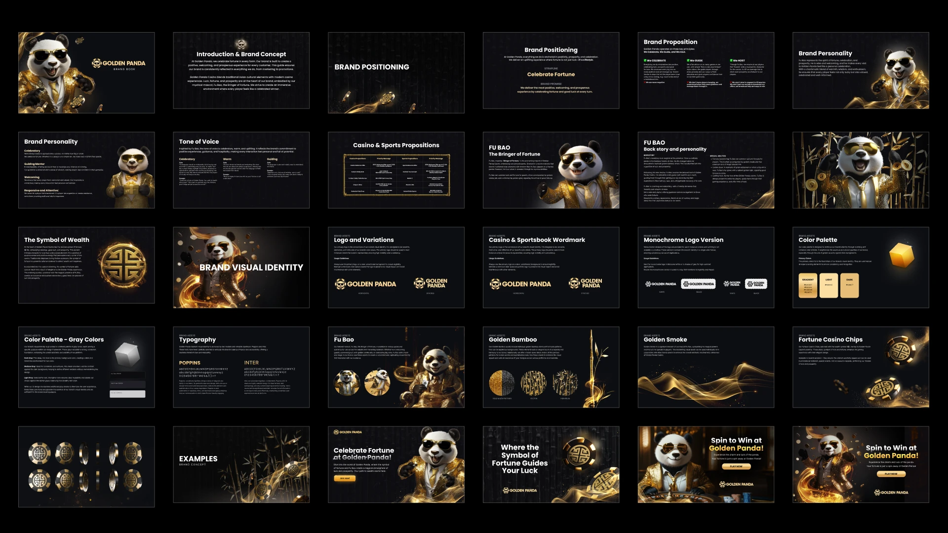 Golden Panda Spin to Win