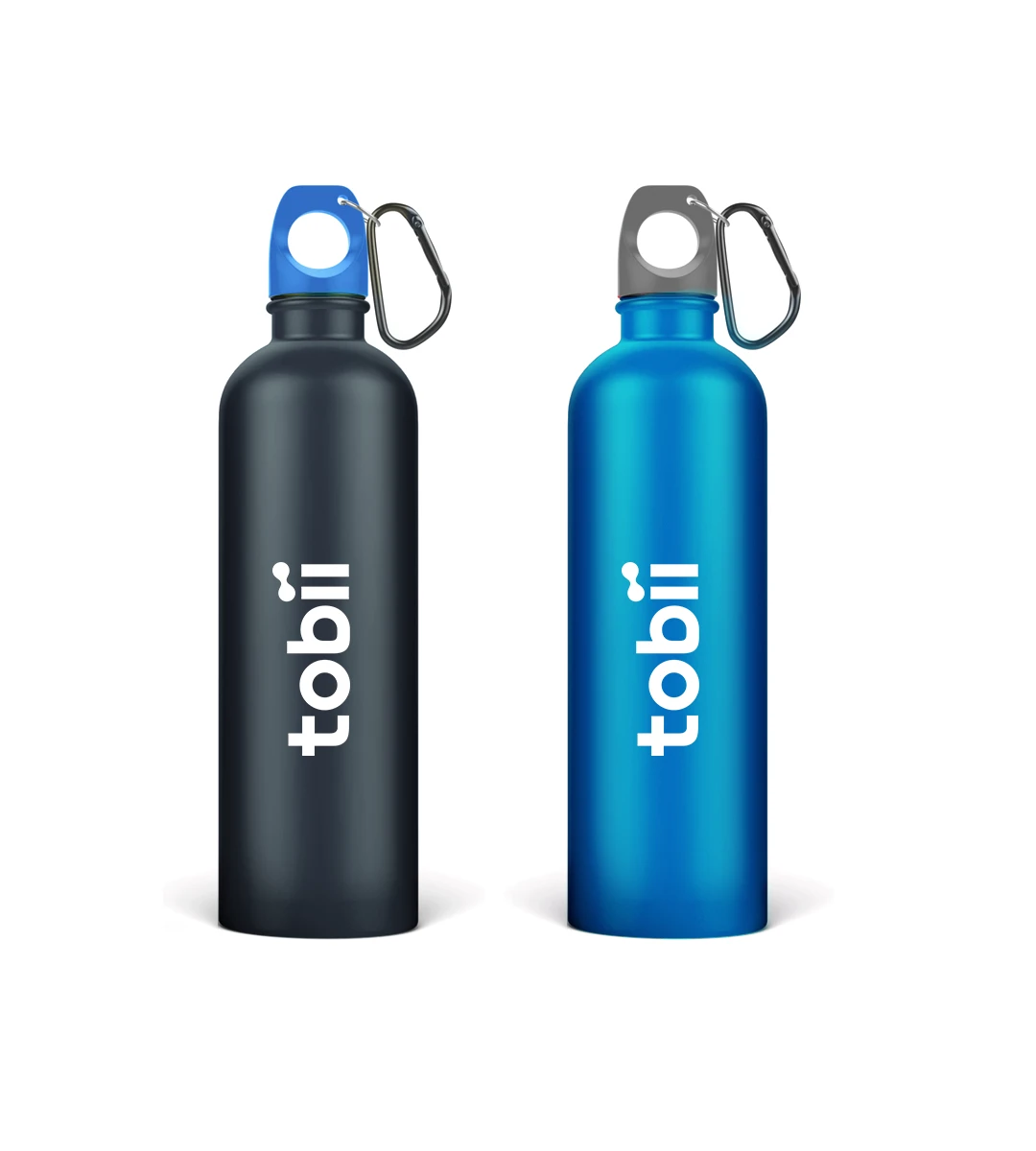 Tobii branded water bottles
